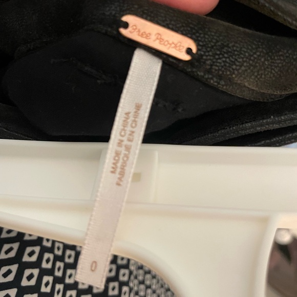 Free People Vegan Leather Mini Skirt - Picture 4 of 4